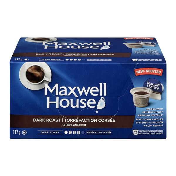 MAXWELL DRK ROAST 12PK KCUP [12 ea]