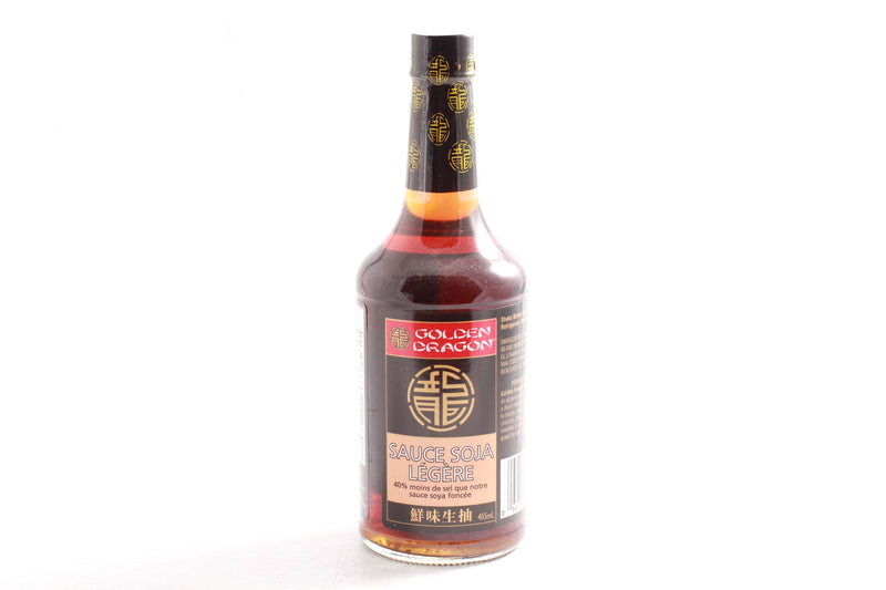 GOLDEN DRAGON LITE SOYA SAUCE [455 ml]