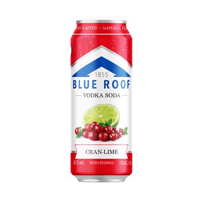 BLUE ROOF VODKA CRAN LIME [473 ml]