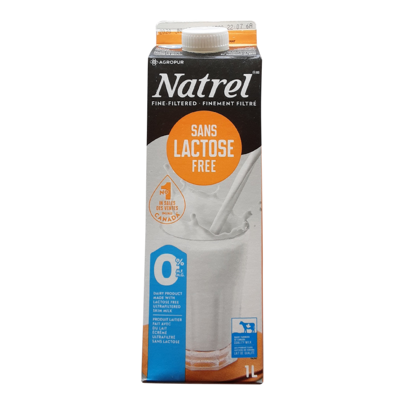NATREL LACTOSE FREE SKIM 1L