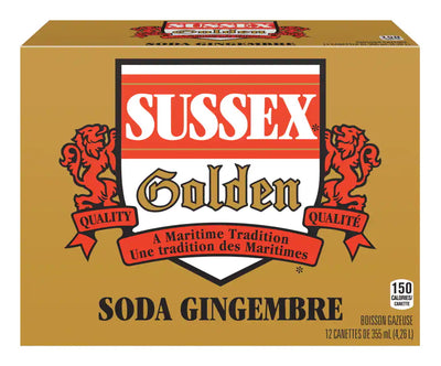 SUSSEX GINGER ALE 12X355ML [12 CN]
