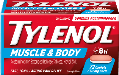 TYLENOL 8 HR 650MG 72 TABLETS [72 CAP]