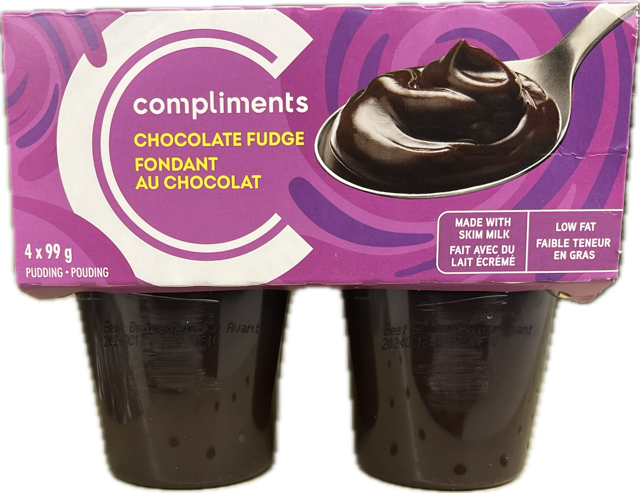 COMP CHOCOLATE FUDGE PUDDING 4 [4 ea]