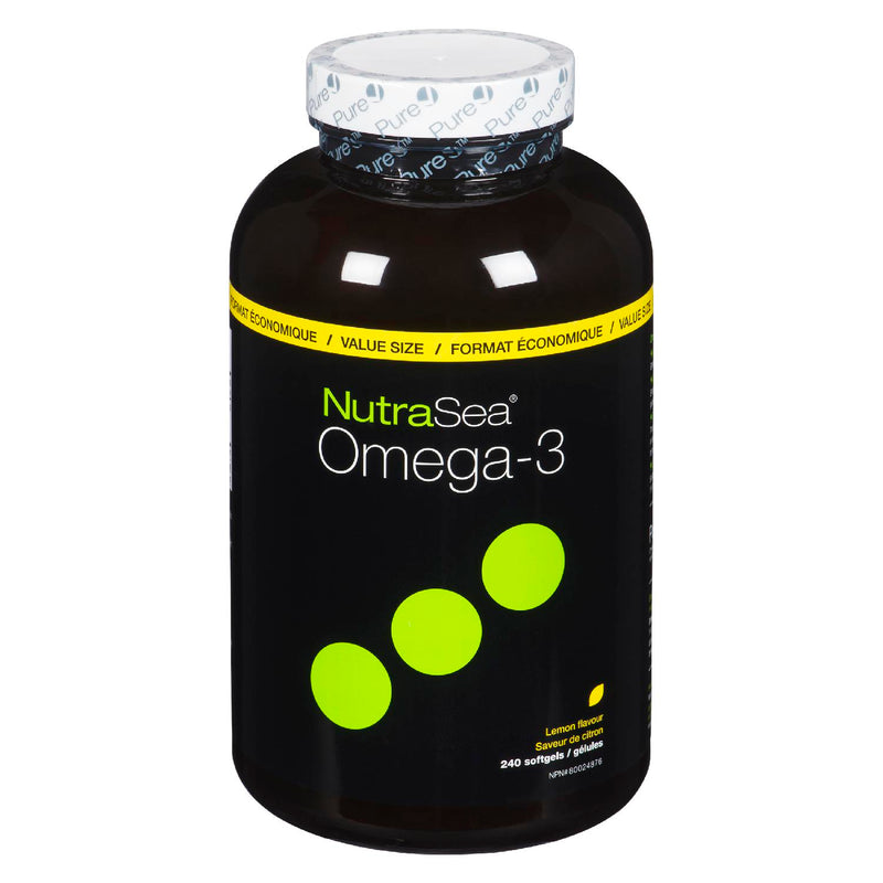 NUTRA SEA SOFT GELS LEMON 240s [240 pcs]