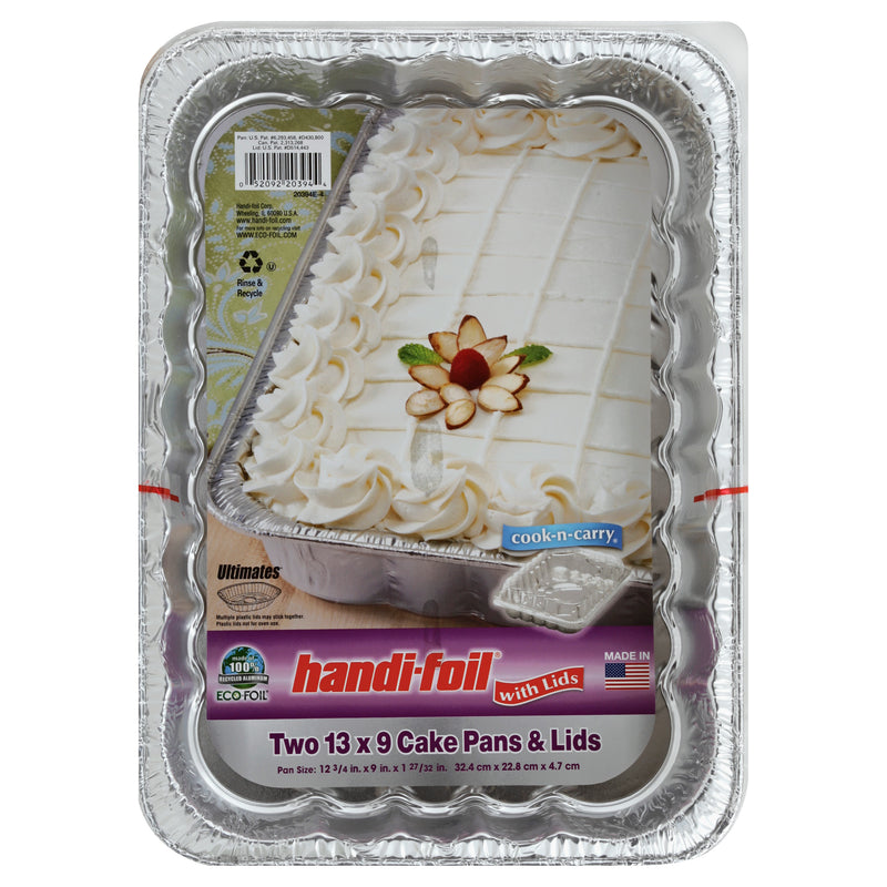 HANDI FOIL UTILITY PAN W/LID [12 ea]