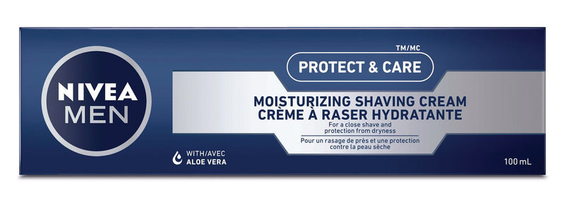 NIVEA MEN SHAVE CRM PROTC & CA [100 ml]