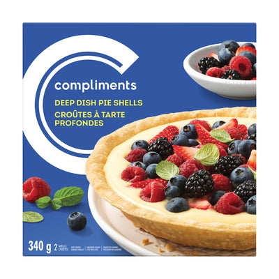 COMP DEEP DISH 9" PIE SHELLS [340 g]