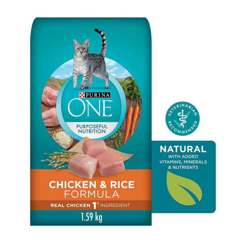PURINA ONE CHICK RICE CAT FOOD [1.59 kg]