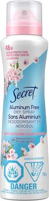 SECRET DEODRNT SPRY CHRRY BLSM [116 g]