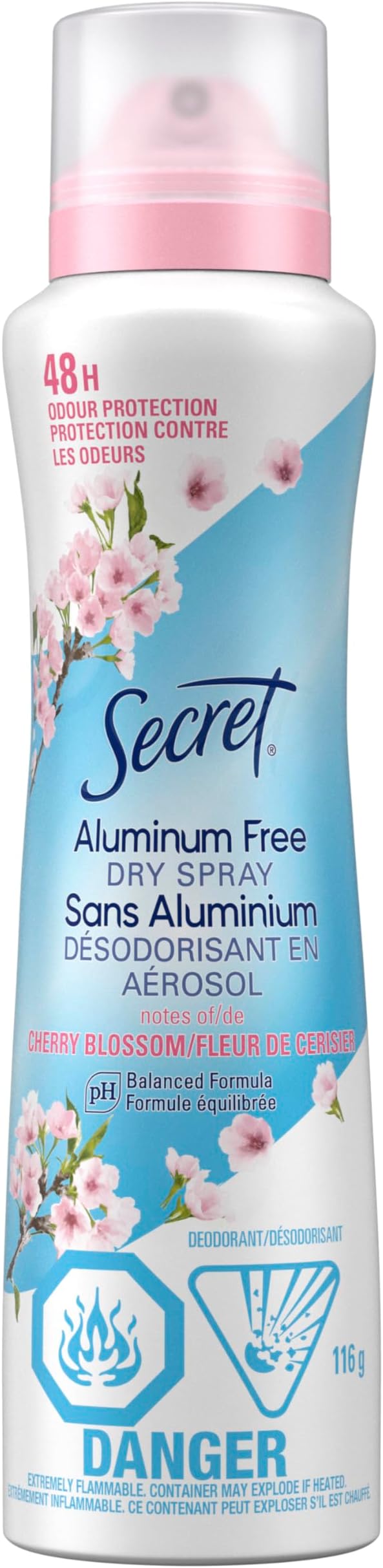 SECRET DEODRNT SPRY CHRRY BLSM [116 g]
