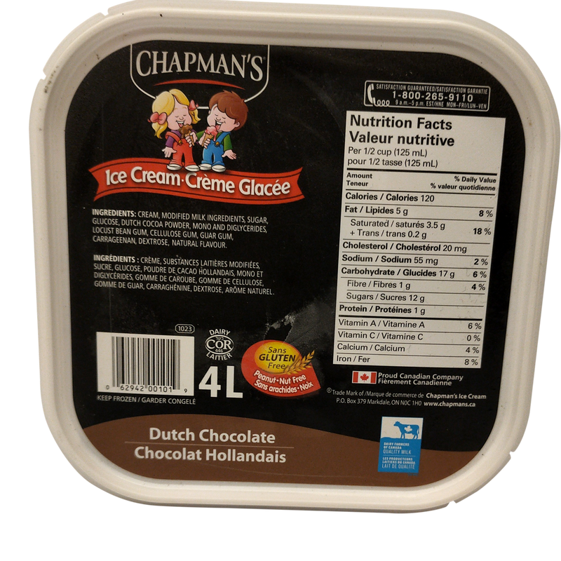CHAPMAN 4L DUTCH CHOCOLATE