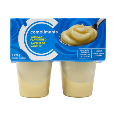 COMP PUDDING VANILLA 4x99g [4 pkg]