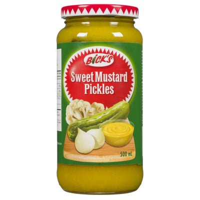 BICKS SWT MUSTARD PICKLES [500 ml]