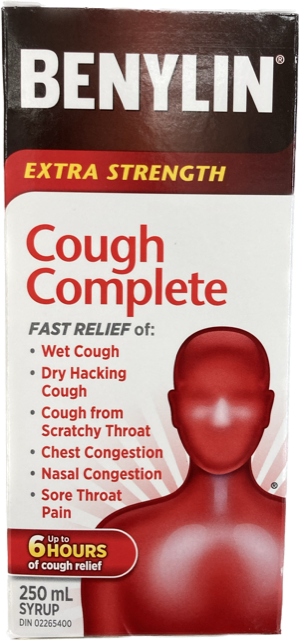 BENYLIN DMDE XSTR COLD SYRUP [250 ml]