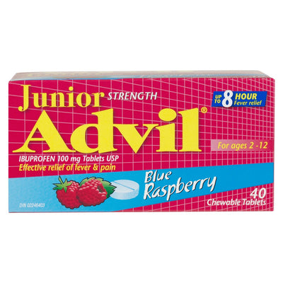 ADVIL JR CHW TB RBRY 40 [40 ea]