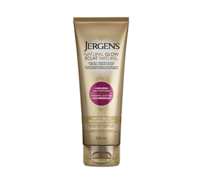 JERGENS NATURAL GLOW FAIR/MED [220 ml]