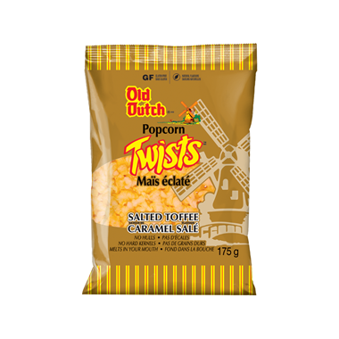 OD POPCORN TWISTS SALTED TOFFE [175 g]