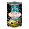 EDEN BLK SOY BEANS [398 ml]