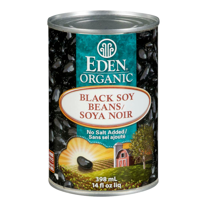 EDEN BLK SOY BEANS [398 ml]