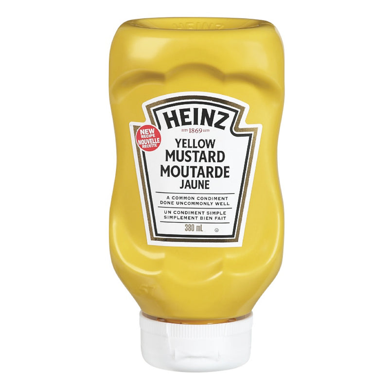 HEINZ YELLOW MUSTARD [380 ml]
