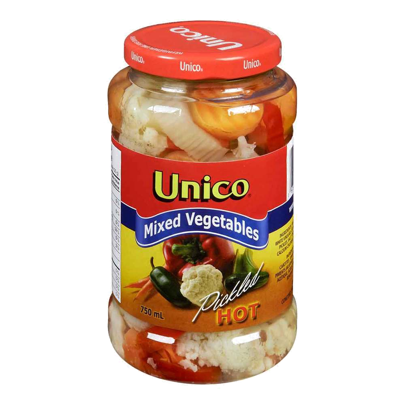 UNICO HOT MIXED VEGETABLE PICK [750 ml]