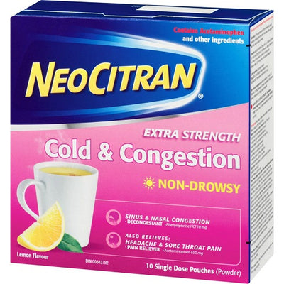 NEO CITRAN SINUS XSTR 10PK [10 ea]