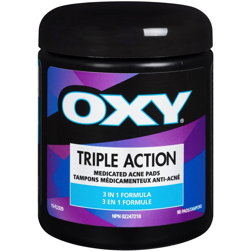OXY TRIPLE ACTION ACNE PADS [1 ea]