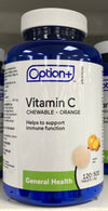 OPTION+ VITAMIN C ORANGE 500mg [120 ea]