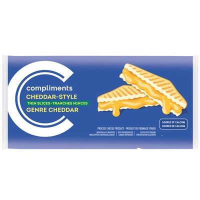 COMP PRCS CHEDDAR THIN SLICE [400 g]