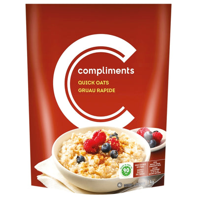 COMP QUICK OATS 1KG