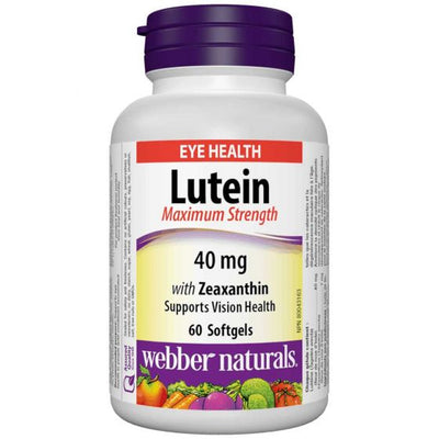 WEBBER LUTEIN 40mg 60s [60 ea]