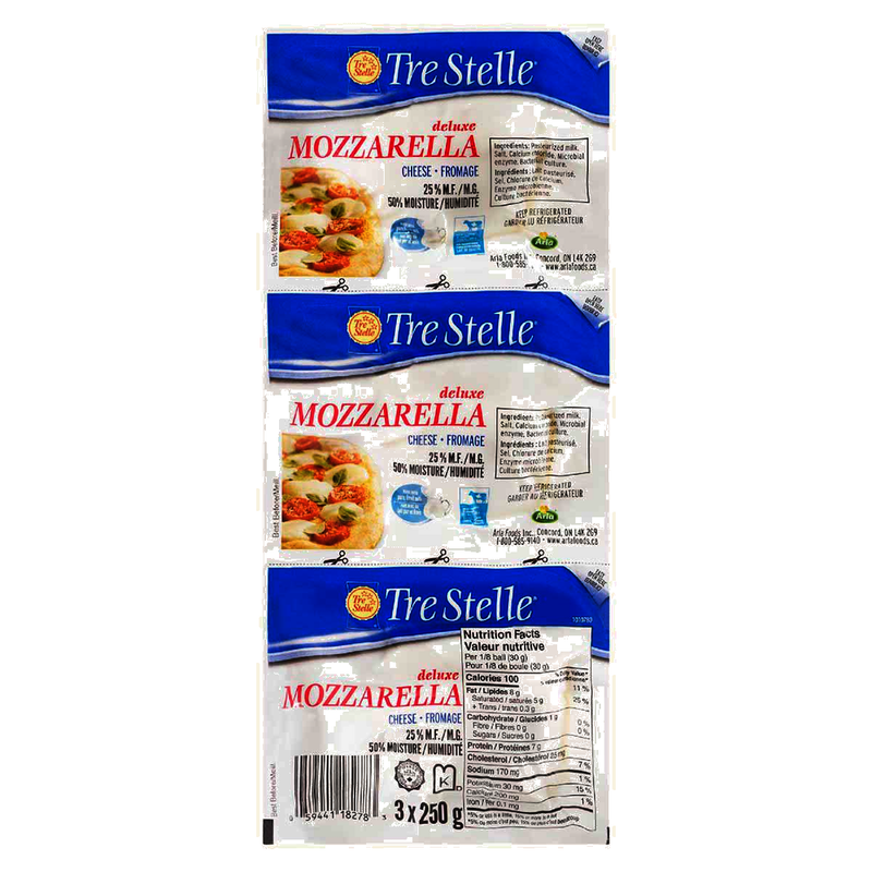 TRSTL DELX MOZZARELLA 3pk [3 ea]