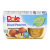 DOLE DICED PEACH IN WATER 4pk [4 ea]