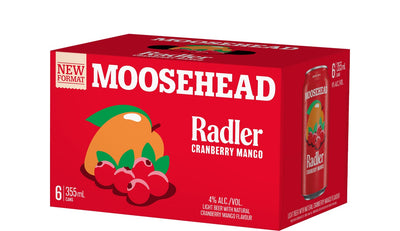 MOOSEHEAD RDLR CRAN MANGO 6pk [6 ea]