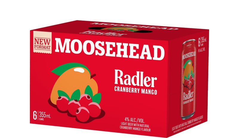 MOOSEHEAD RDLR CRAN MANGO 6pk [6 ea]