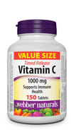 WEBBER VITAMIN C 1000mg 150s [150 ea]