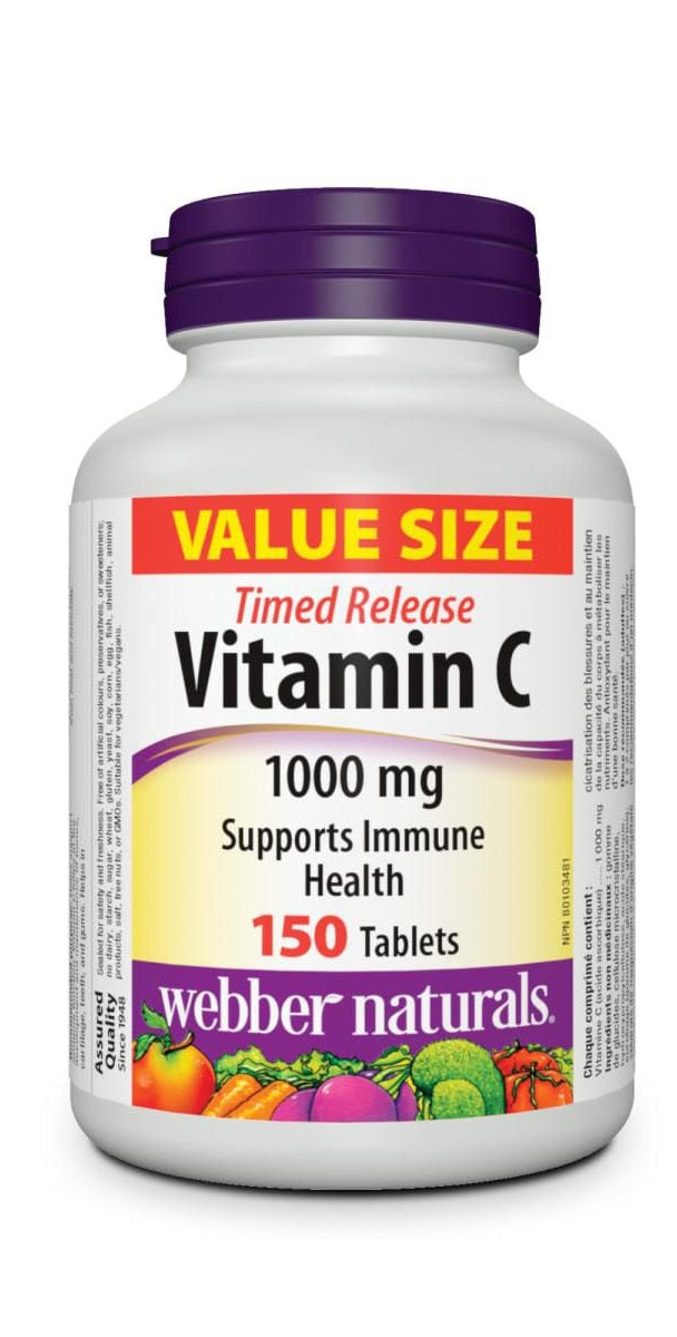 WEBBER VITAMIN C 1000mg 150s [150 ea]