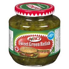 BICKS SWEET GREEN RELISH [375 ml]