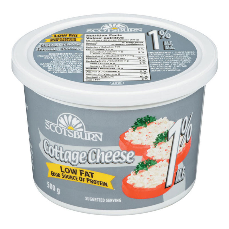 SCOTSBURN 1% COTTAGE CHEESE [500 g]
