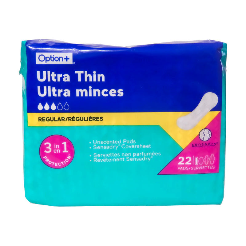 OPTION+ ULTRA THIN REG 22s [22 ea]