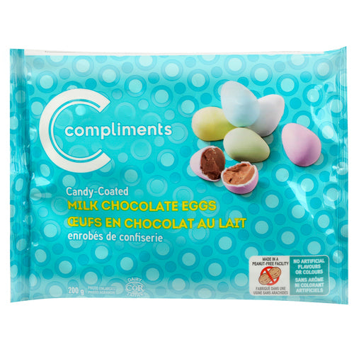COMP CANDY COATED CHOCO EGGS [200 g]