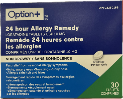OPTN+ NON DRWSY ALLERGY 10mg [30 ea]