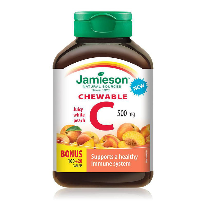 JMSN VIT C WHITE PEACH 500mg [120 ea]