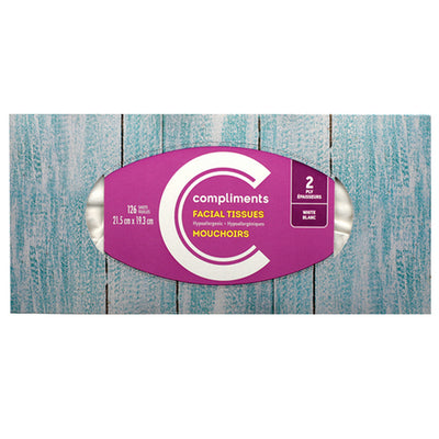 COMP FACIAL TISSUE 2ply 126 SH [1 ea]