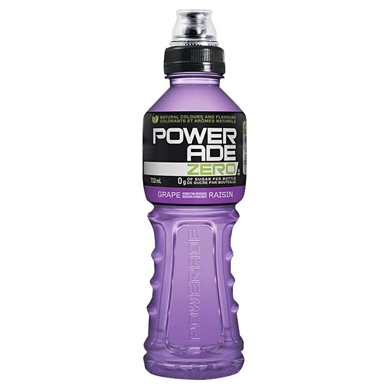 POWERADE ZERO GRAPE 710ML