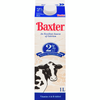 BAXTER CARTON 2% MILK 1LT