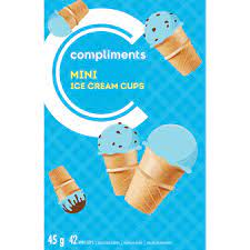COMP ICE CREAM MINI CUPS [1 ea]