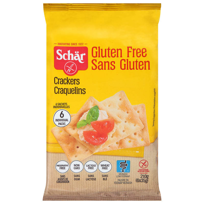 SCHAR CRACKERS GLUT FREE 5pk [210 g]