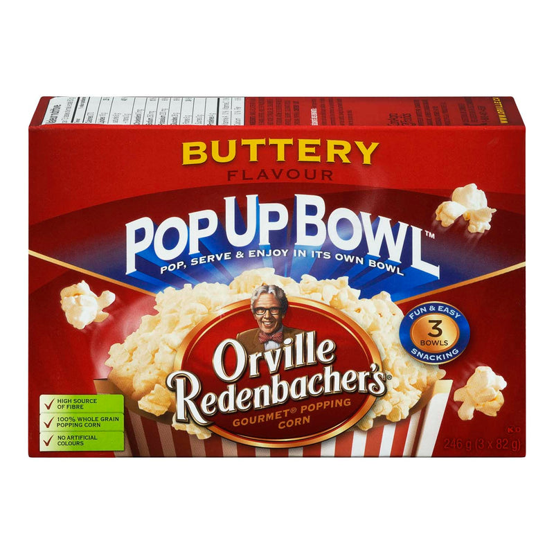 ORV POPCORN BUTTERY 3x82g [3 pkg]