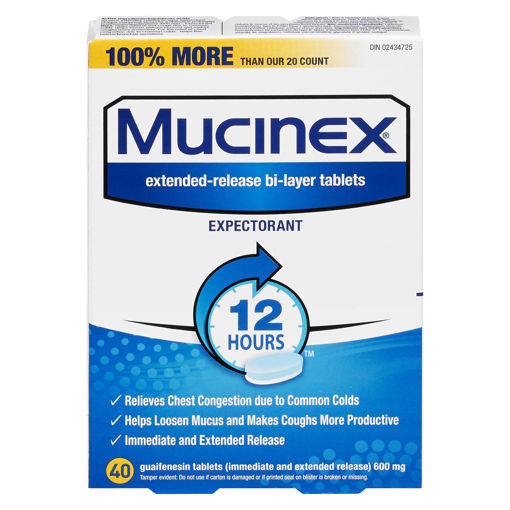 MUCINEX SE 600mg TAB 40s [40 ea]